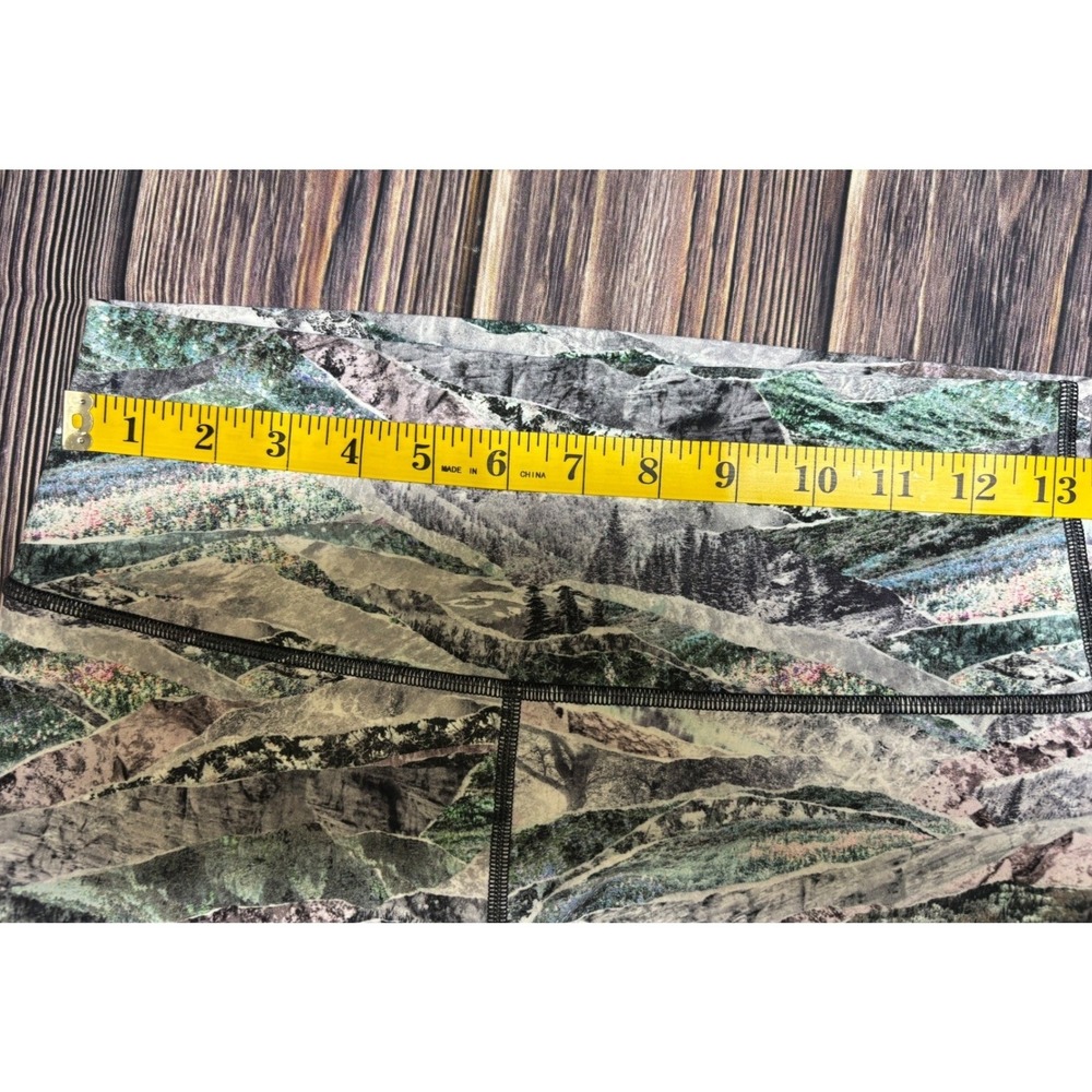Lululemon Align Leggings Womens Size 8 Mountains cape Print Yoga Running Pants - Picture 9 of 14